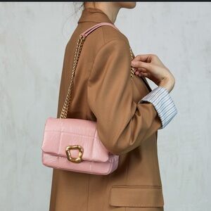 Songmont Pink Small Chocolate Bag